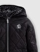 Plumas reversible negro jungle rock y negro liso niña-5