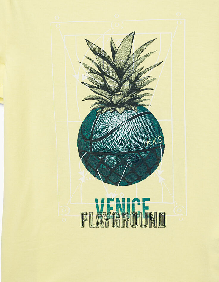 Boys’ lemon pineapple-ball T-shirt -2