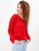 Jersey llama de tricot calado con lazos detrás I.Code-4