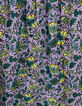 Lange lila rok print maxi-bloemen mini me meisjes-4