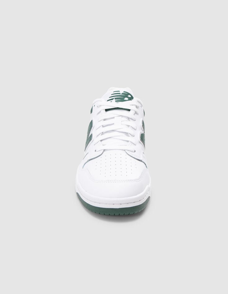 Baskets blanches et vertes NEW BALANCE 480 Homme-2