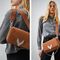 Le 111 Marion cuir de vachette velours noisette femme - IKKS image number 5