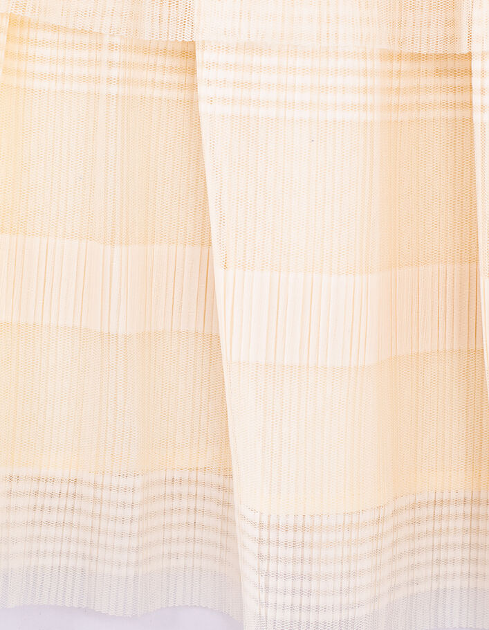 Falda larga color crudo plisada niña - IKKS