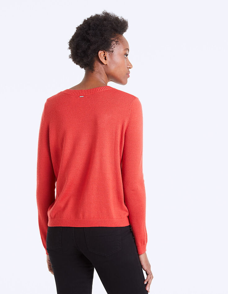 Jersey tricot punto fino mensaje L.A Drive mujer-3