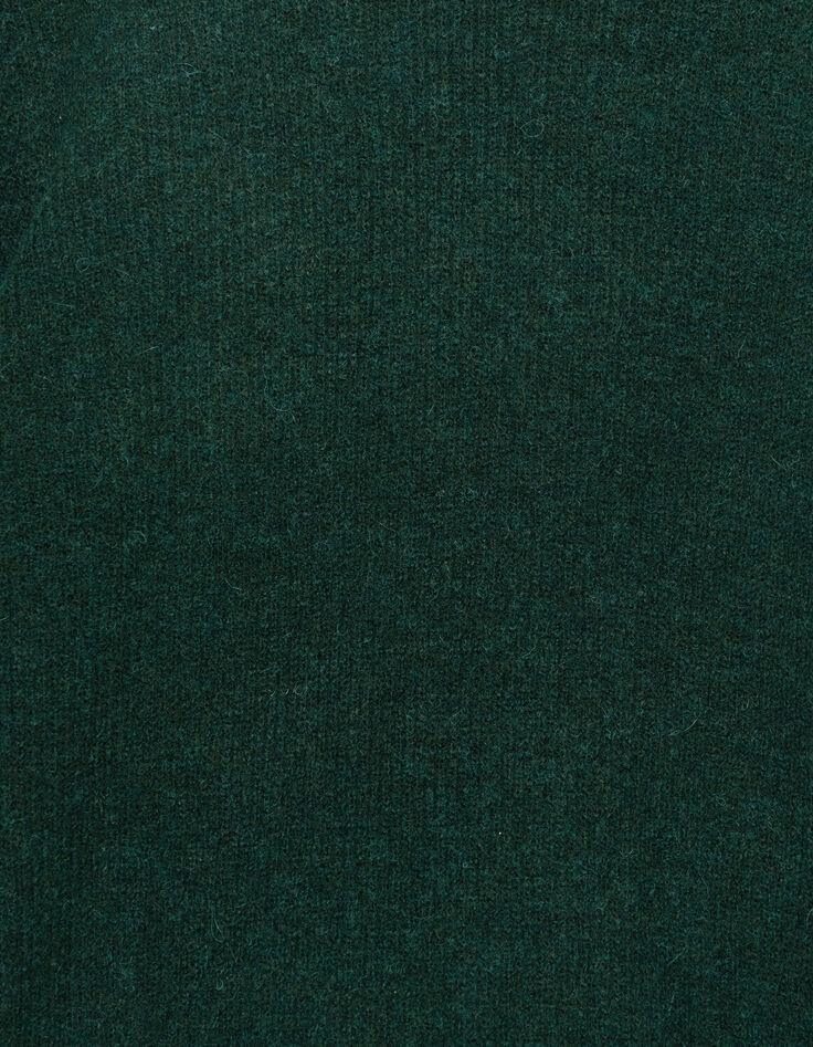 Pull hiver vert tricot mousseux Homme-6 Pull hiver vert tricot mousseux Homme-6