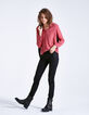 Blouse fluide en soie manches en voile femme-5