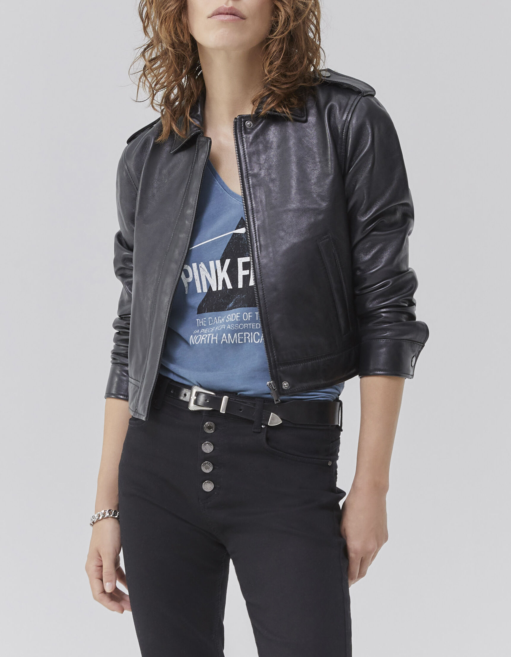 Short black deals jacket womens