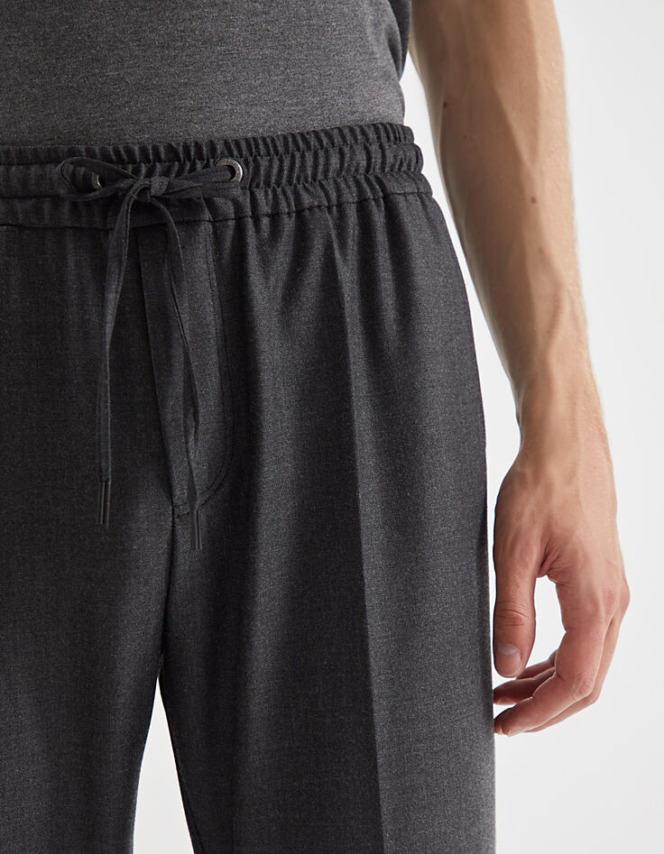 Jopgpant SLIM gris cinturilla elástica IKKS BETTER Hombre-5