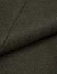 Manteau long droit kaki lainage Femme-9