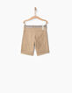 Bermudas camel niño -3