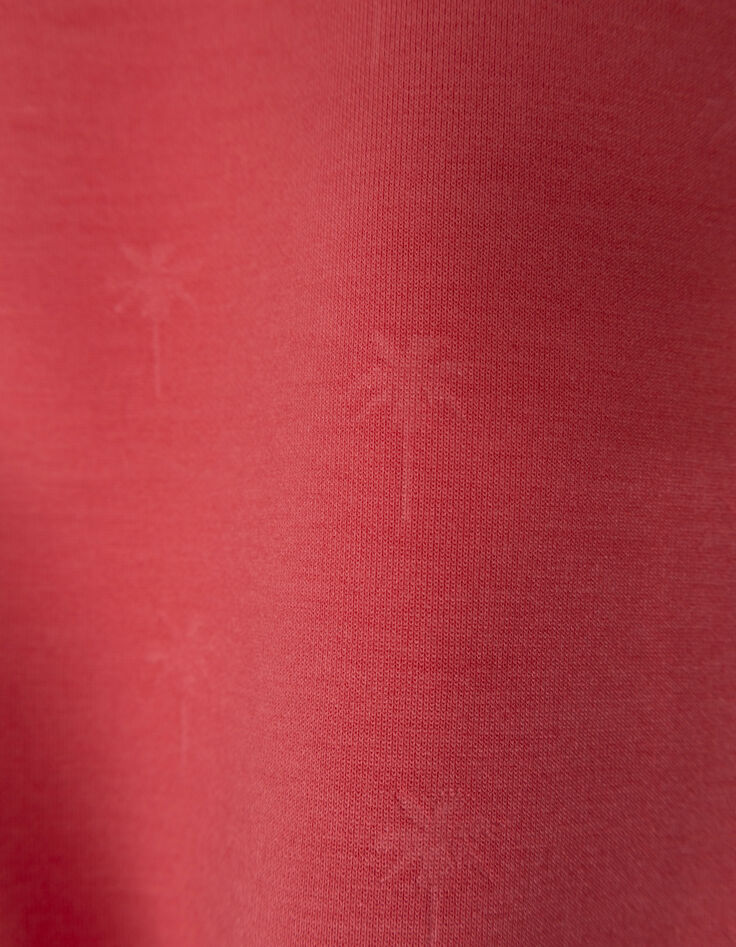 Boy's red palm hoodie-6