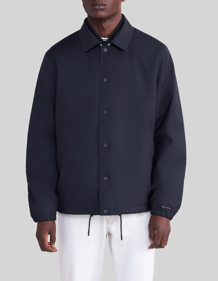Blouson marine à double col WATERPROOF BREATHABLE Homme-2