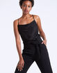 Caraco en jacquard python dentelle dos femme-1