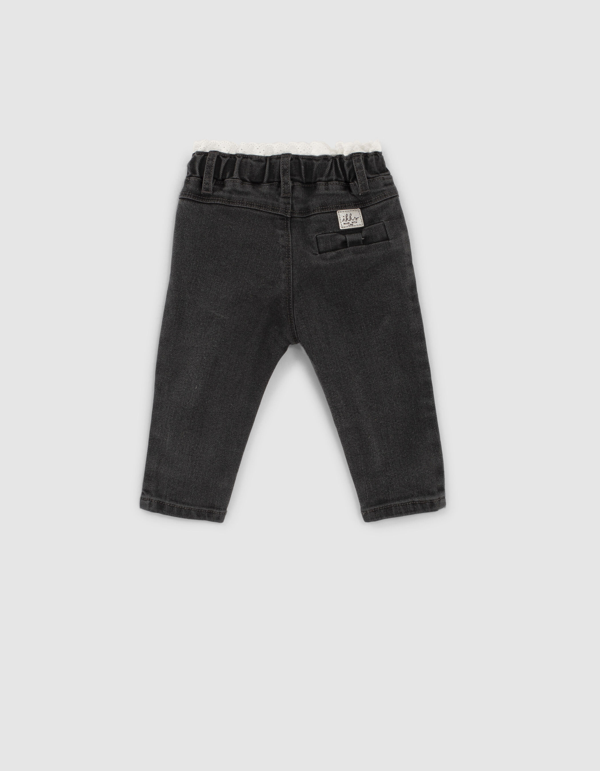 Jean ceinture best sale noeud