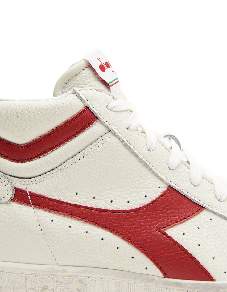 Rode sneakers IKKS x Diadora GAME L HIGH WAXED Heren-4