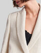 Abrigo crudo efecto tweed-6