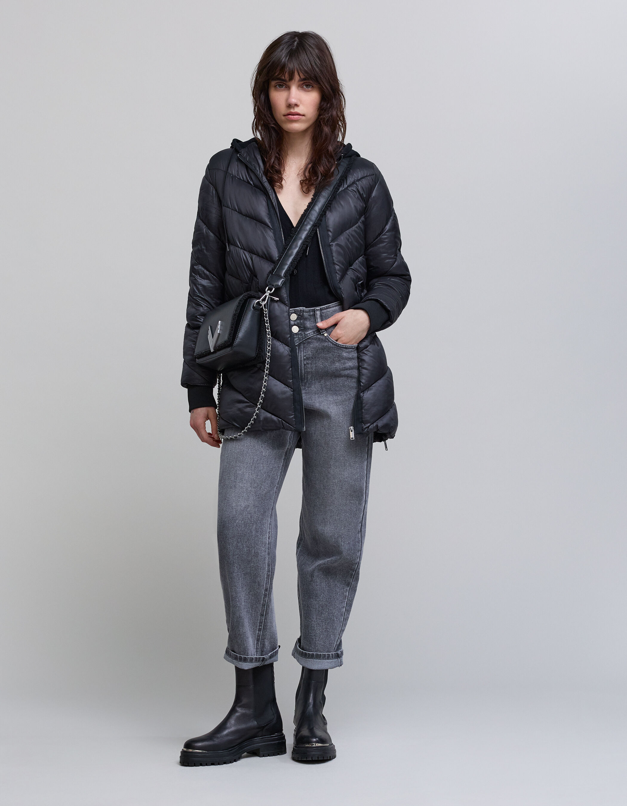 Veste longue hotsell molleton femme