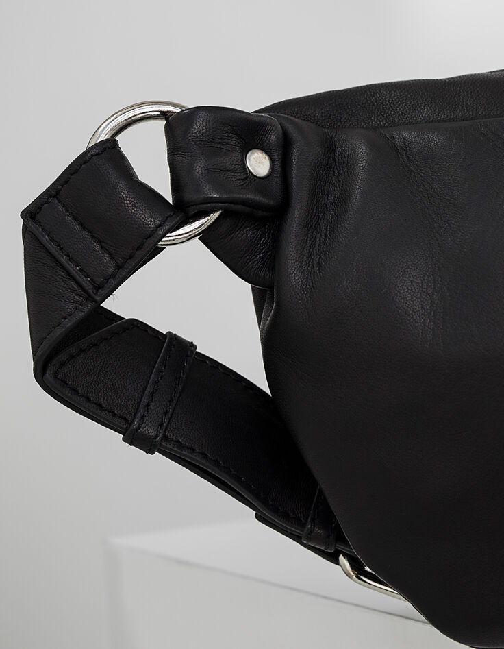 Sac banane IKKS en cuir matelassé femme-6