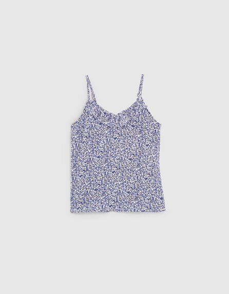 Girls’ mastic Paisley print camisole