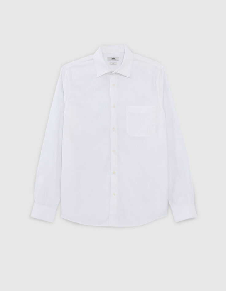 Gender Free – Weiße Unisex-Bluse aus Biobaumwolle-8