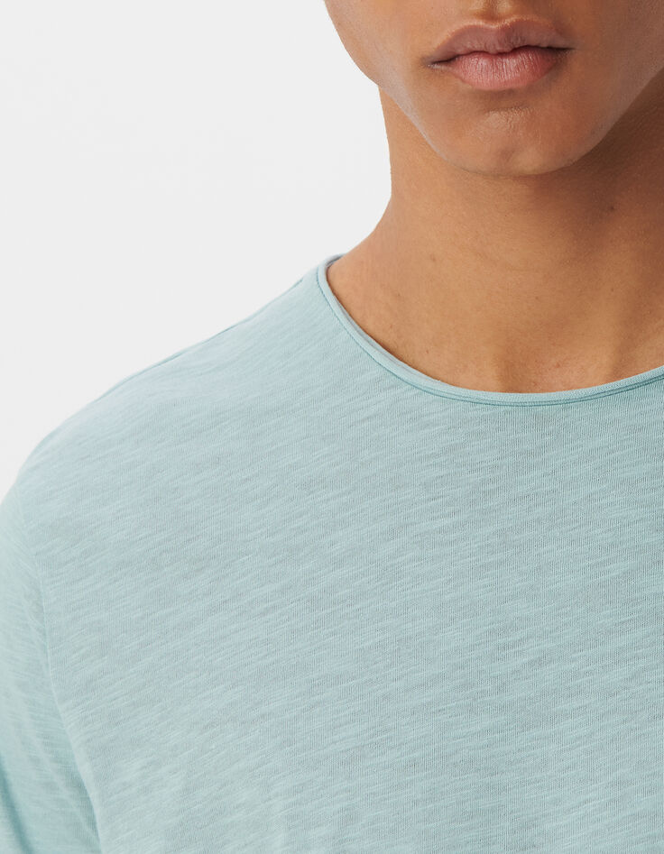 T-shirt L'Essentiel horizon coton bio col rond Homme-2