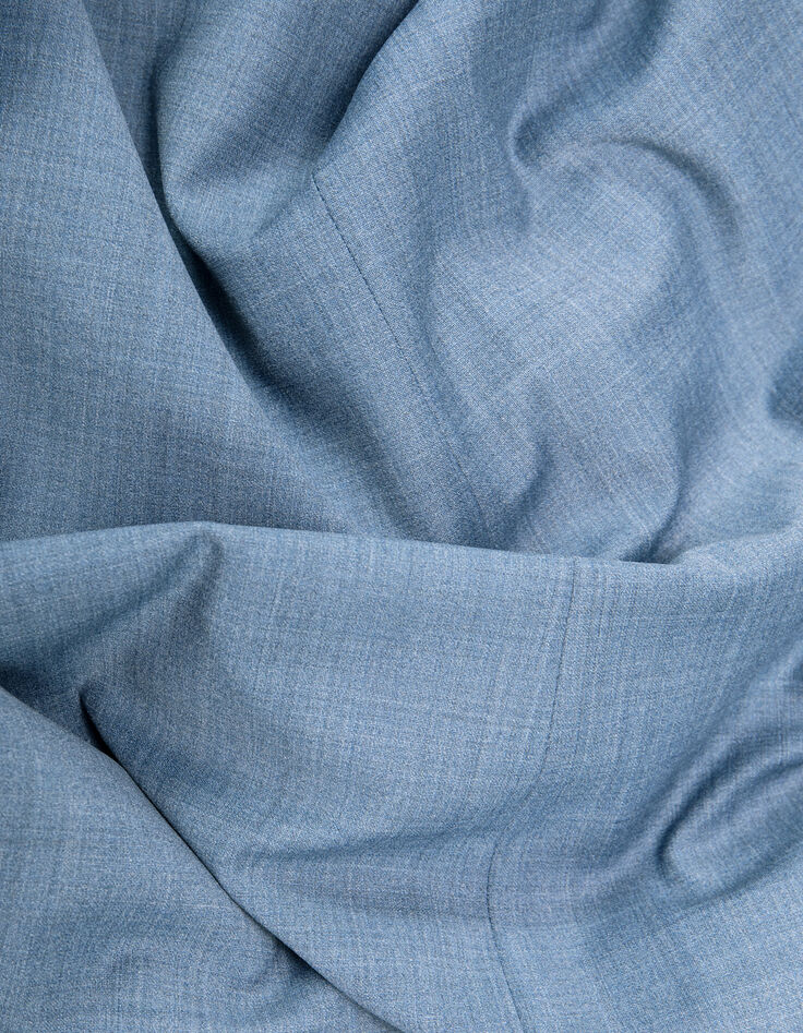 Horizontfarbenes Herrensakko TRAVEL SUIT-7