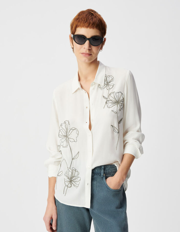 Embroidered shirt for women-2