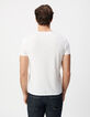 Camiseta L'Essentiel blanca hombre-3