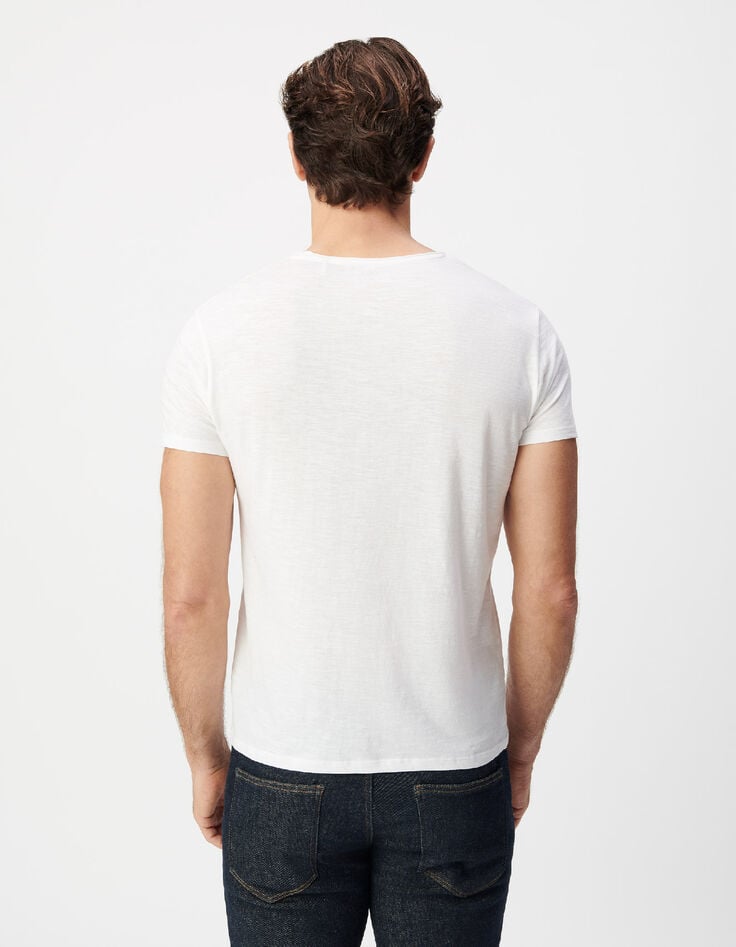 Camiseta L'Essentiel blanca hombre-3