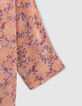Parma Mädchen-Kimono, psychedelischer Blumenprint-4