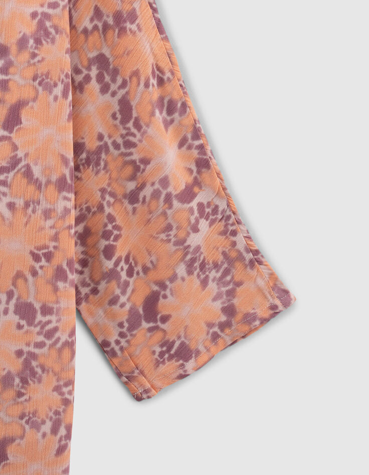 Parma Mädchen-Kimono, psychedelischer Blumenprint-4