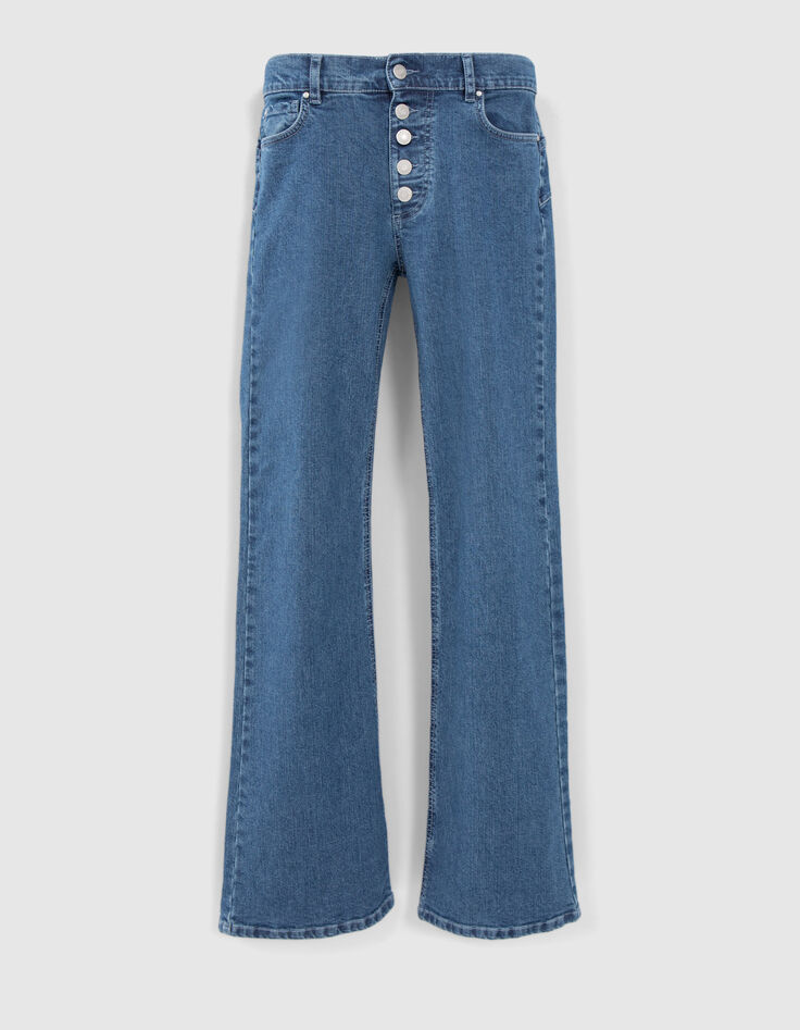 Jean flare summer blue waterless Femme-6