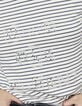 Women’s slogan sailor stripe-style jersey T-shirt-4