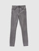 Graue Slim-Damenjeans mit Sculpt-up-Effekt und hohem Bund-7