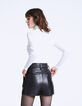 Tee-shirt col roulé femme-3