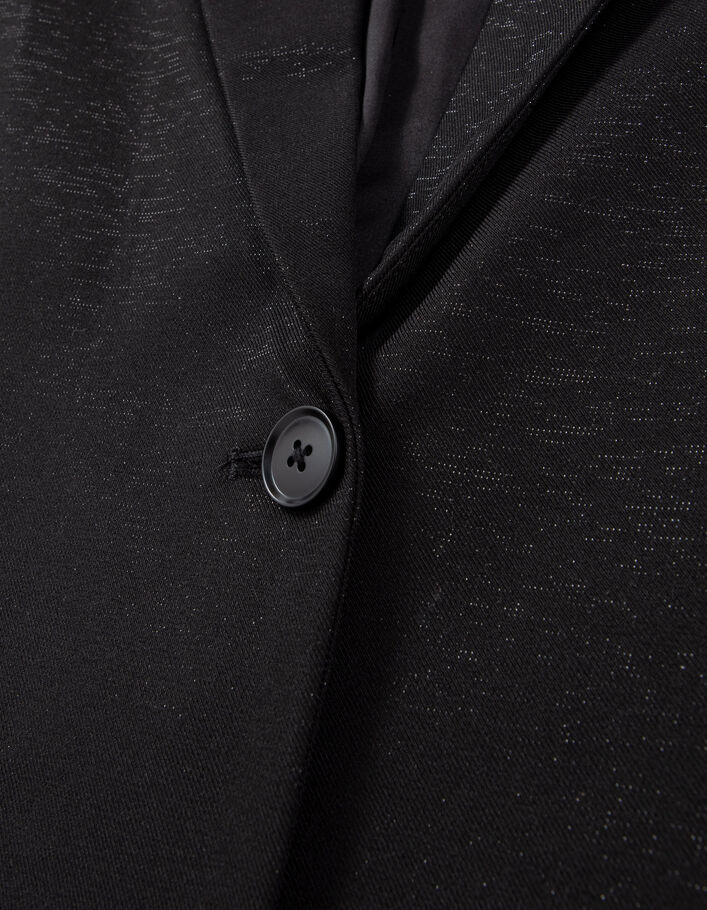 Girls' black glittery suit jacket - IKKS