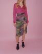 Women’s printed and tied pareo skirt-1