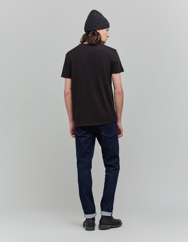 Herren T-Shirt brauner Bio-Baumwolle von L'Essentiel-3