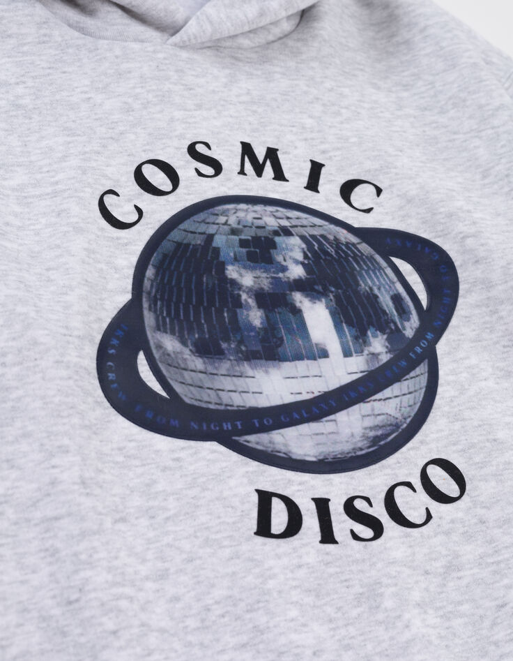 Sweat gris visuel lenticulaire cosmic-disco gar&ccedil;on-5