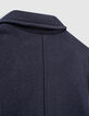 Cardigan navy lurex esprit motard fille-5