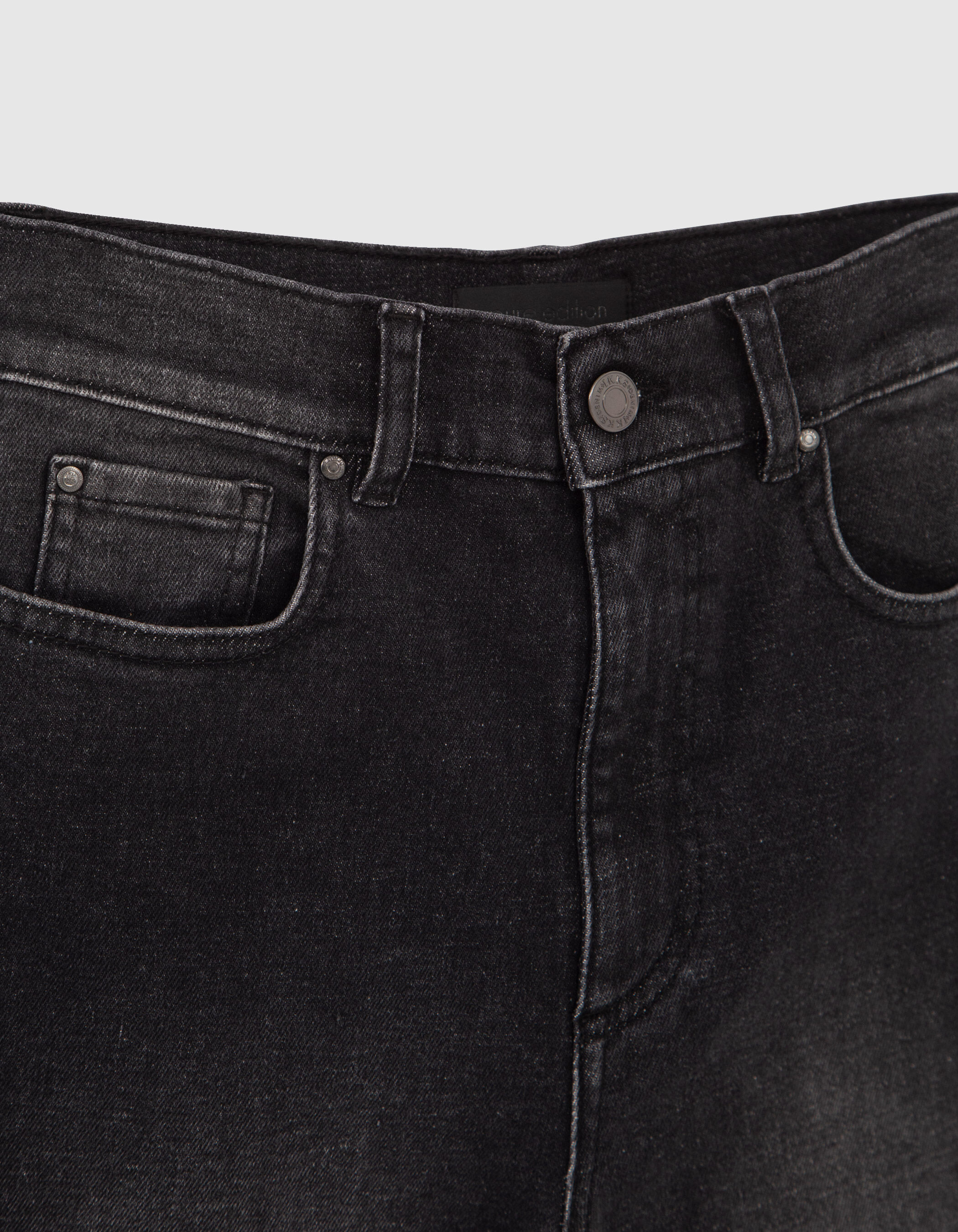 Jean gris noir femme online