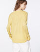 Pull maille tricot viscose métallisé tête de mort dos femme-3