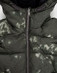 Boys’ khaki tie-dye hooded padded jacket-2