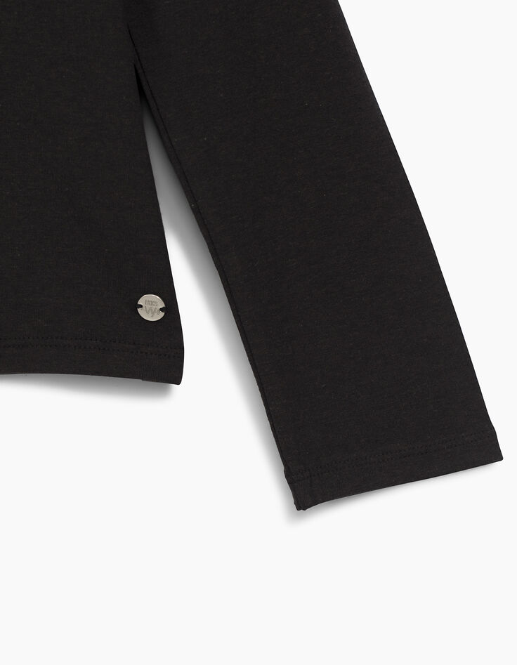 Camiseta negra ni&ntilde;a-6