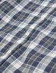 Chemise indigo à carreaux garçon -5