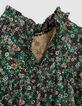 Khaki blouse LENZING™ ECOVERO™ bloemenprint meisje-6