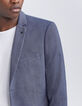 Men’s indigo denim-look suit jacket-3