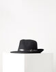Chapeau noir femme-1