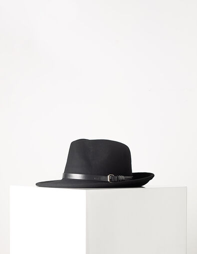 Zwarte hoed voor dames - IKKS