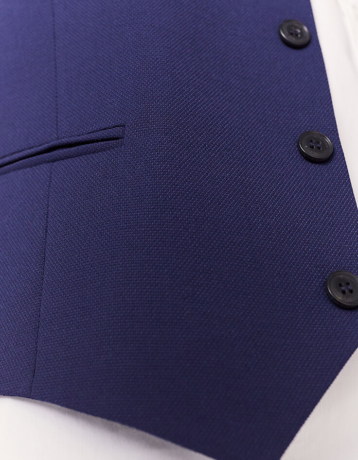 Kostuumgilet indigo Heren-4